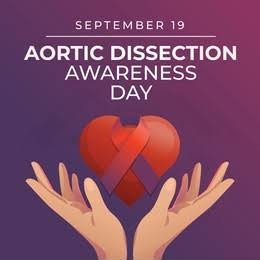 martharat's tweet photo. 19 de septiembre Día Mundial de Sensibilización sobre la Disección Aórtica #DisecciónAórtica / September 19: World Aortic Dissection Awareness Day #AorticDissection 😉💓 https://t.co/fdSIKzjJ0Y
