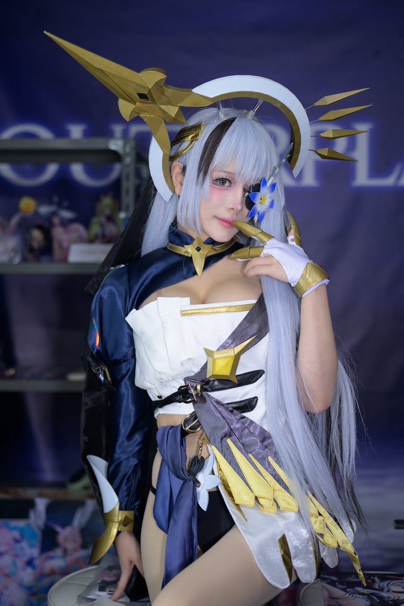 yashitarou1895's tweet photo. model:jomiさん（@jomi_cos_ ）
location: #TGS2026 
#アウタープレーン  ブース 
day: 2026/09/18

韓国のコスプレイヤーの方とのことでしたが、日本語めちゃ堪能でした。 https://t.co/gxFfDdg7w8