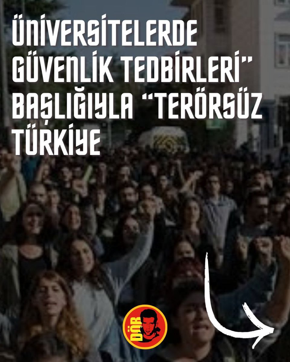 Devrimciob4's tweet photo. 🔴 "Üniversitelerde Güvenlik Tedbirleri " başlığıyla "Terörsüz Türkiye" adı altında bir genelge yayınlandı. 👇🏻 https://t.co/9lmeYy6XXP