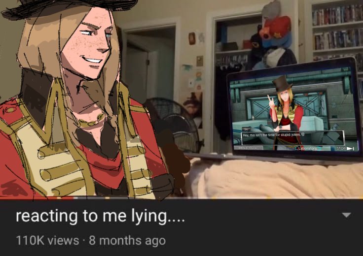 polkadorkie's tweet photo. BREAKING: unemployed loser misses their favourite character with no content, makes their own #zeroescape https://t.co/1Jvr1lhvtN