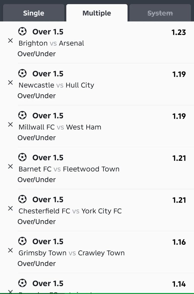 Derricktips1's tweet photo. goals, over 1.5 for today. Early kick-off 

3005 Odds 💨 TRZXGE https://t.co/u8nZpjPZss