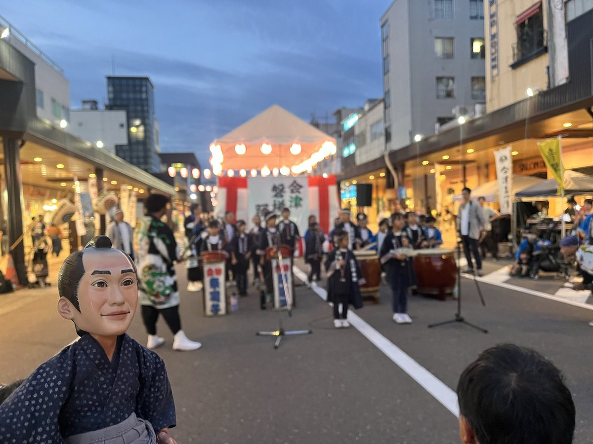 aizuwakamattsun's tweet photo. 会津まつり1日目！
磐梯山踊り始まりますぞ〜🕺 https://t.co/H2p9FpVSQD