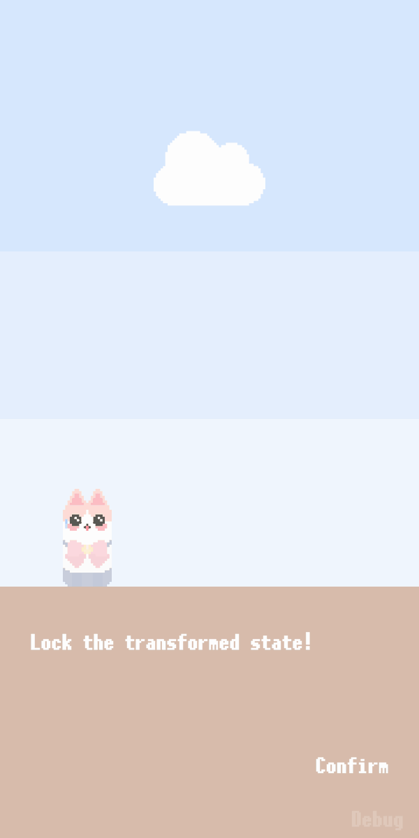 KittenLab's tweet photo. Stage: Sailor 🐾

Lock the transformed state!
Trophy: Clear after transforming only once!

#screenshotsaturday #indiegame #pixelart #gamedev https://t.co/OiBq5BB5Ka