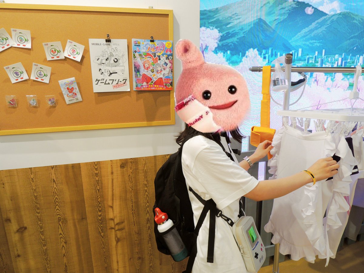 P100kg's tweet photo. ゲームフリークの最新作は「天気×魔法少女の洗濯ゲーム」というなんじゃそりゃ！なワクワクしかないゲームで、ますますゲームフリーク大好き！になりました
現実とリンクしたハレ女の世界が楽しみ！配信が待ち遠しい！

#ハレ女TGS2026 https://t.co/vGcWk2dIJ7