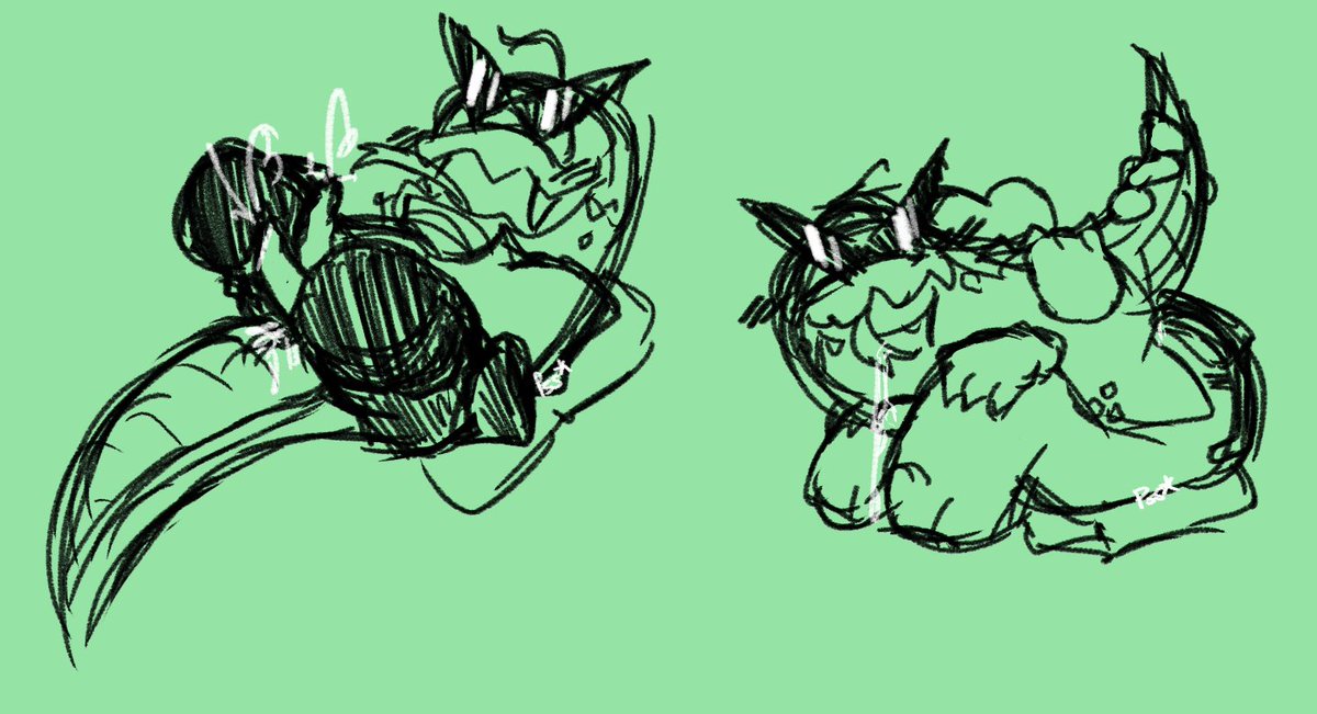 stratos_imp's tweet photo. ive been needing to properly draw viper (+ noisemaker of course)
#amongusnsfw
fun fact: never even attempted the pose on the right until now. among us has had me trying a lot of new things more than all my other fandoms combined. https://t.co/MQq4ygjNU9