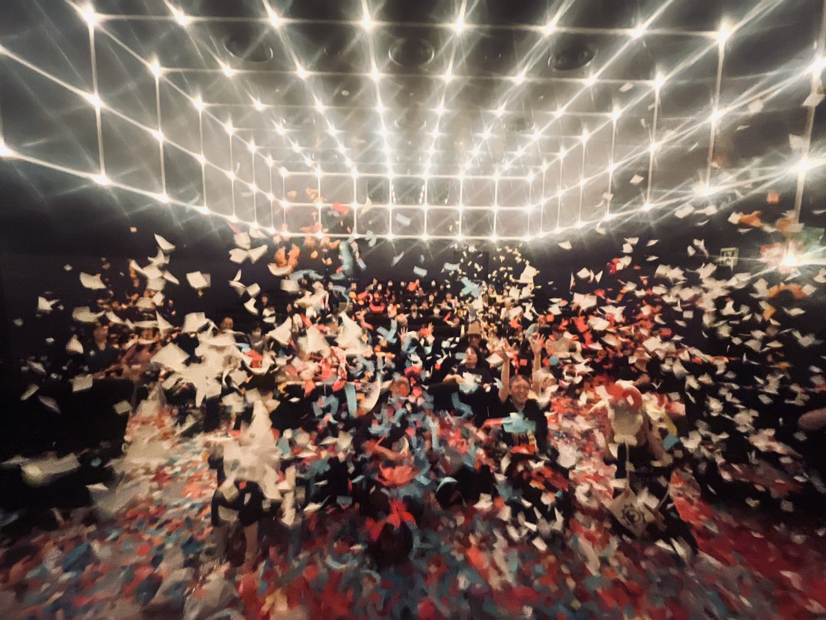 kineca_omori's tweet photo. 𓂅𓂃𓂃 当館での最後のマサラ 𓂃𓂃𓂅

本日9/19㊏のマサラ上映は
国内最終上映マサラ『#マッキー』でした☆

ご鑑賞、そしてお片付けへのご協力
誠にありがとうございました☺️🥰
当館での上映は9/24㊍までとなりますので
お見逃しないように👀

次回は…
10/24㊏『#バーフバリ エピック4K』
※途中休憩なし😌
お会いできるのを楽しみにしております👏
https://t.co/U4LK0ko8IJ

マサラデビューの方も大歓迎です🔰
紙吹雪・鳴り物・発声OKの陽気な映画鑑賞を
ぜひ当館でお楽しみください♪

#キネカのマサラ