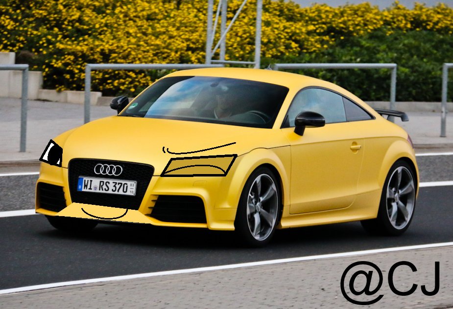 Anonymous18016's tweet photo. Sequel (Audi TT with edited face)
#cars #audi #Auditt https://t.co/W8kqEAkpbr
