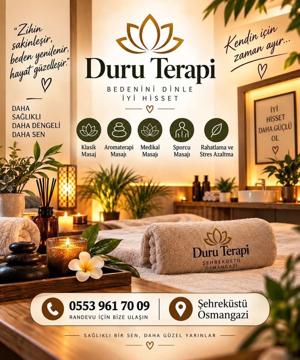 duru_terapii's tweet photo. #bursa #Osmangazi #masaj #masaj_salonu #masajterapisti #masaj #masajzamanı https://t.co/CAmrfCEJjH