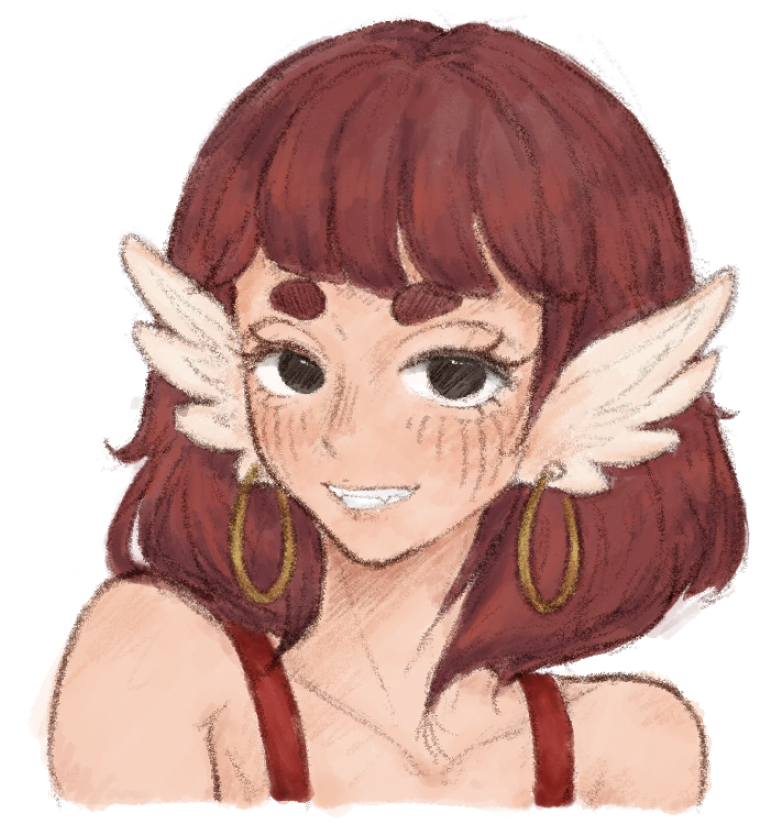 DaveySEY's tweet photo. @WaifuDulcinea I recently made this for an art tradeee it was super fun to draw https://t.co/sgryaeckDh