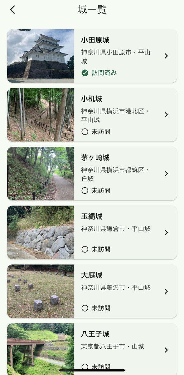 reiya_study's tweet photo. 不遇の'90〜20'年代を過ごした我々氷河期世代が逆転劇を演じるにはAIツールの力を借り、他の世代にはない経験値という資産をコンテンツ化するのが良いのでは。
当たり外れは不確実性を孕むものの、挑む価値はあると思います。
❶今年6月にリリースしたスキマ時間活用アプリ
❷現在開発中の城巡りアプリ https://t.co/XvlbUXlYCB