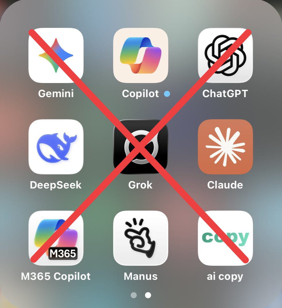 p_4all's tweet photo. لا تشترك في ChatGPT❌
لا تشترك في Claude4❌
لا تشترك في DeepSeek-R1❌
لا تشترك في Midjourney❌
لا تشترك في Filmmaker❌
لا تشترك في Google❌
لا تشترك في Coders❌

لــقــيــت لك شي خــــارق 🤯🔥
يجمع كل دول في مكان واحد… وأقوى مما تتخيل وفعليًا هيسهّل عليك كل شغلك‼️⚡ https://t.co/dH4z3cM2Qd