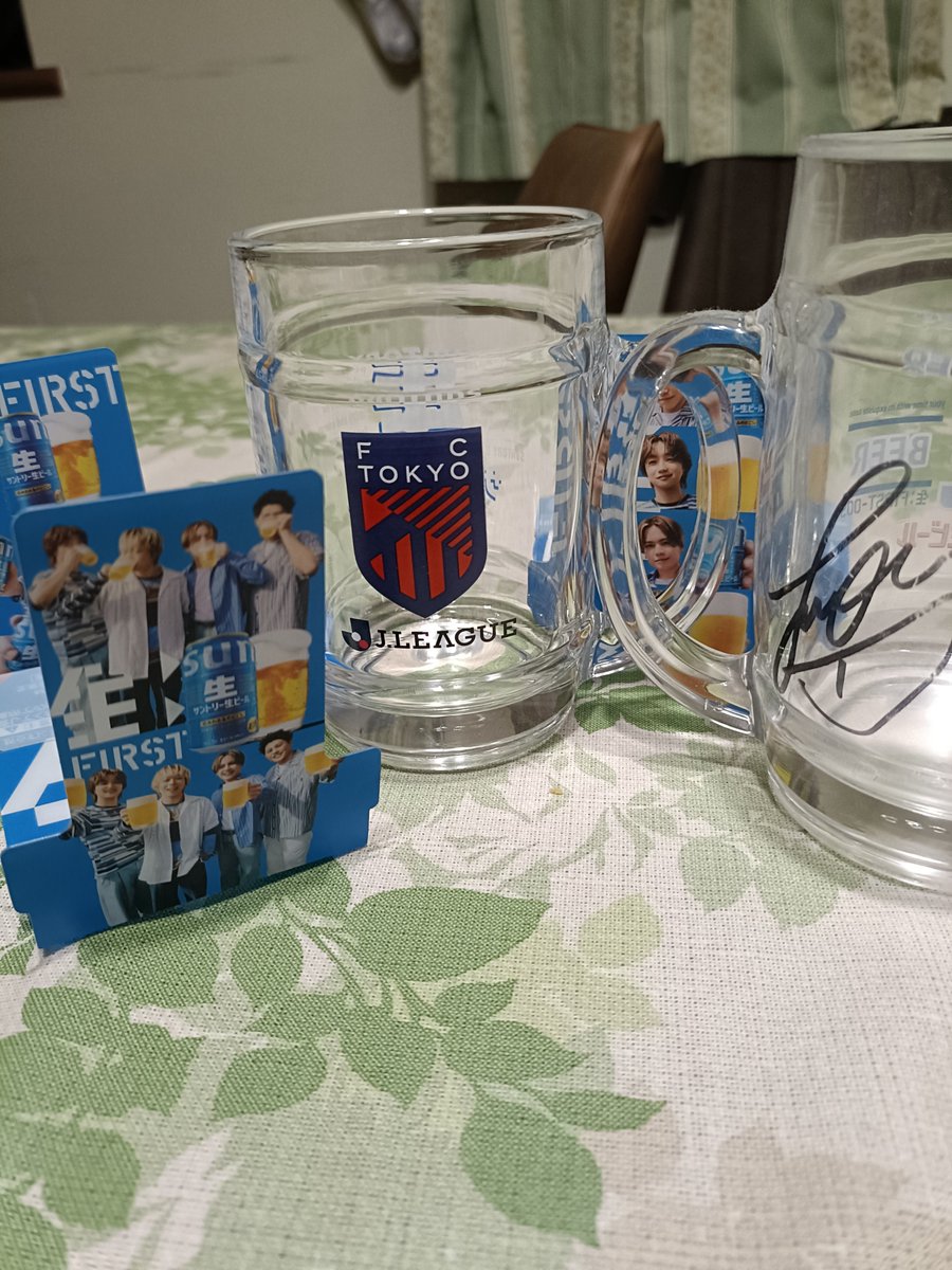 besty_6828105's tweet photo. 推しと推しが渋滞
#FC東京 と　#BEFIRST
#サン生　で乾杯！！ https://t.co/192MLvNea4