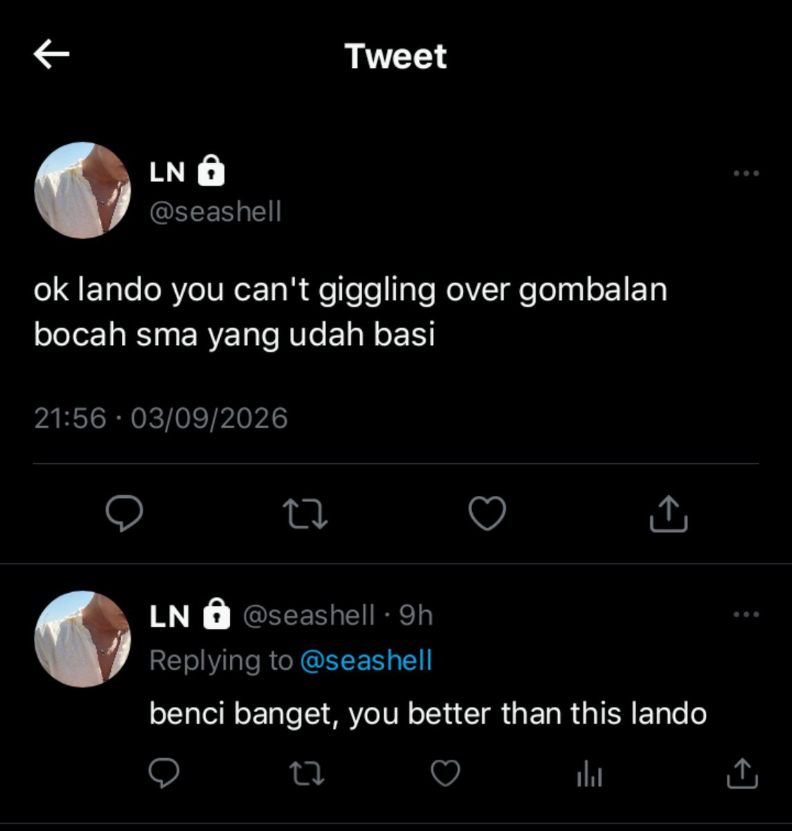 peengocok's tweet photo. #landoscar 814 few tweets au

lando lah si cowok bingung itu (secara harfiah) https://t.co/rDylZd9oze