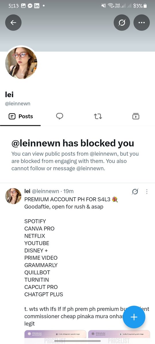 pimplesniriyal's tweet photo. @leinnewn
Scammer. Blocked after receiving payment

#mwnprfs https://t.co/iQ64ZrAoJg