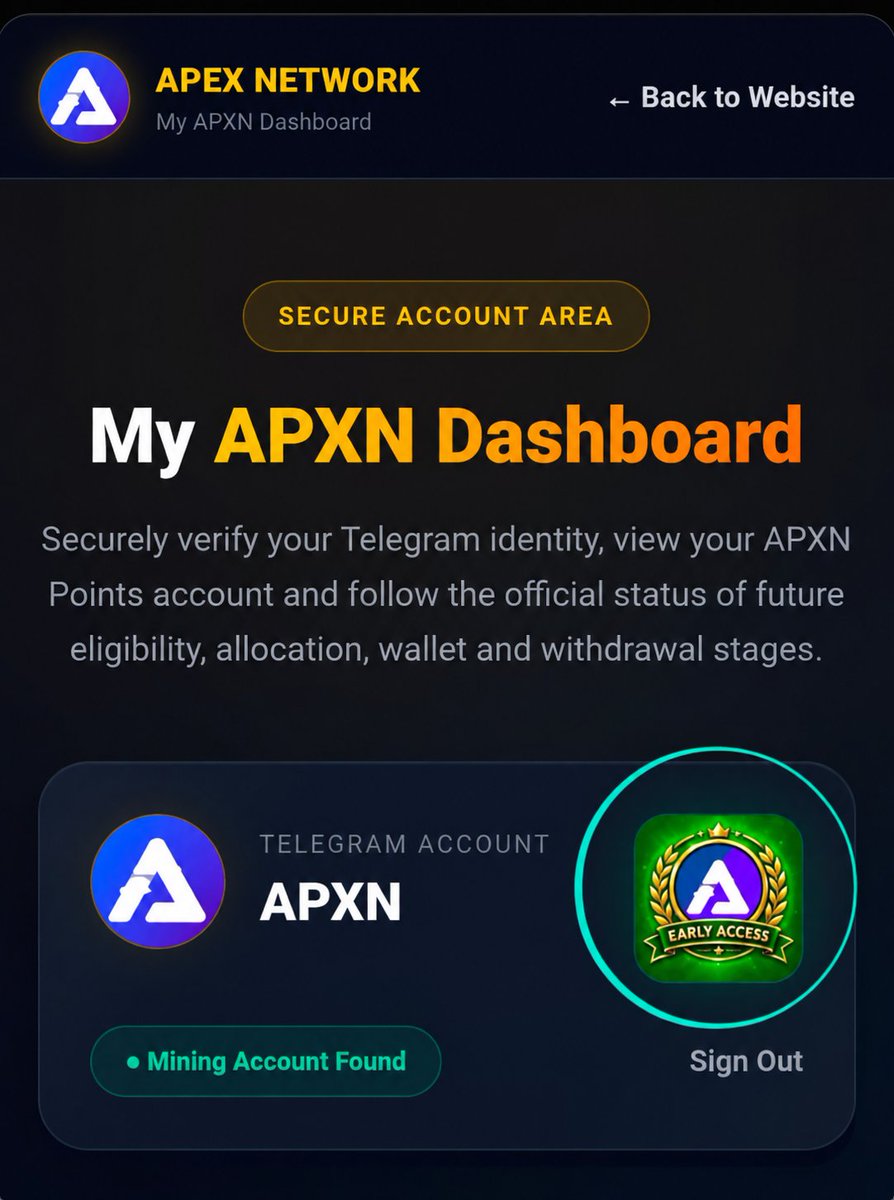 ApexNetworkApp's tweet photo. 🚀 Official Apex Network (APXN) Links

🌐 Website: [https://t.co/CZe95nvOIc]

⛏️ Telegram Mining App: [https://t.co/ZvhY37ByaA]

📢 Official Telegram Channel: [https://t.co/5r7VWQob3u]

👥 APXN Community: [https://t.co/9cnlWwCtgc]
𝕏 Official X Account: [https://t.co/FzX4aqQALa https://t.co/AbtwuXIMix