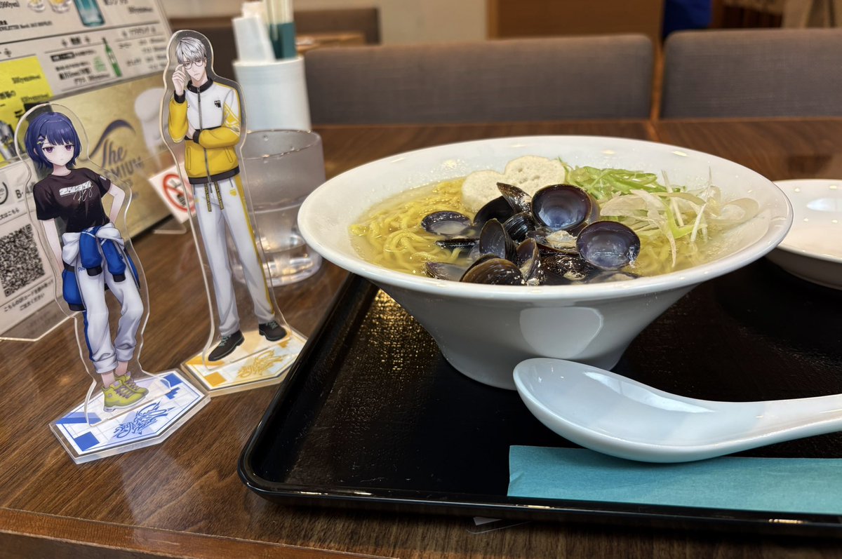 mei_pi_d's tweet photo. ほら見て、シジミラーメンだよ https://t.co/NLgpWSopSm
