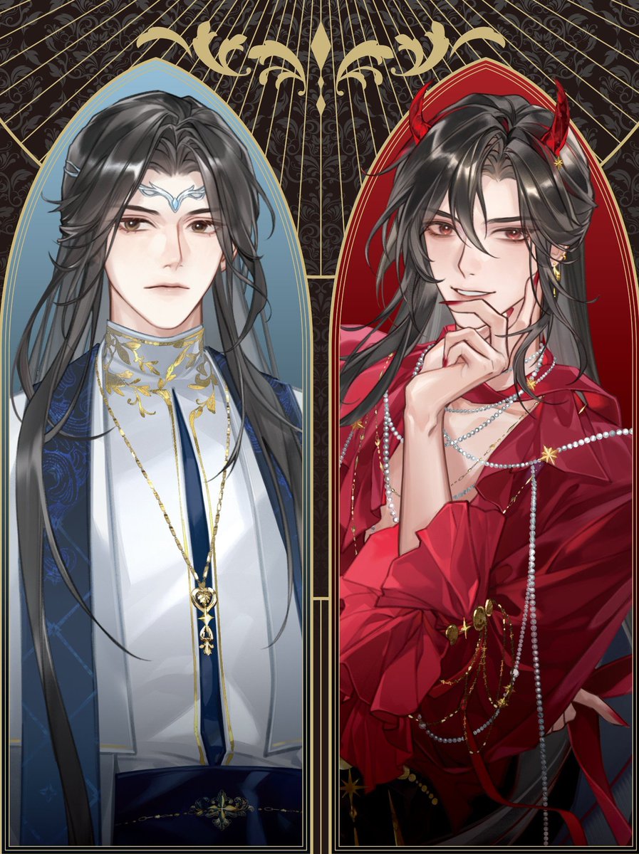 wangxiangallery's tweet photo. NEW WANGXIAN ILLUSTRATION 💙❤️ 
MDZS JP AUDIO DRAMA x THE CHARA (ANIMATE GIRLS FESTIVAL 2026) https://t.co/9PlpDWiQUt