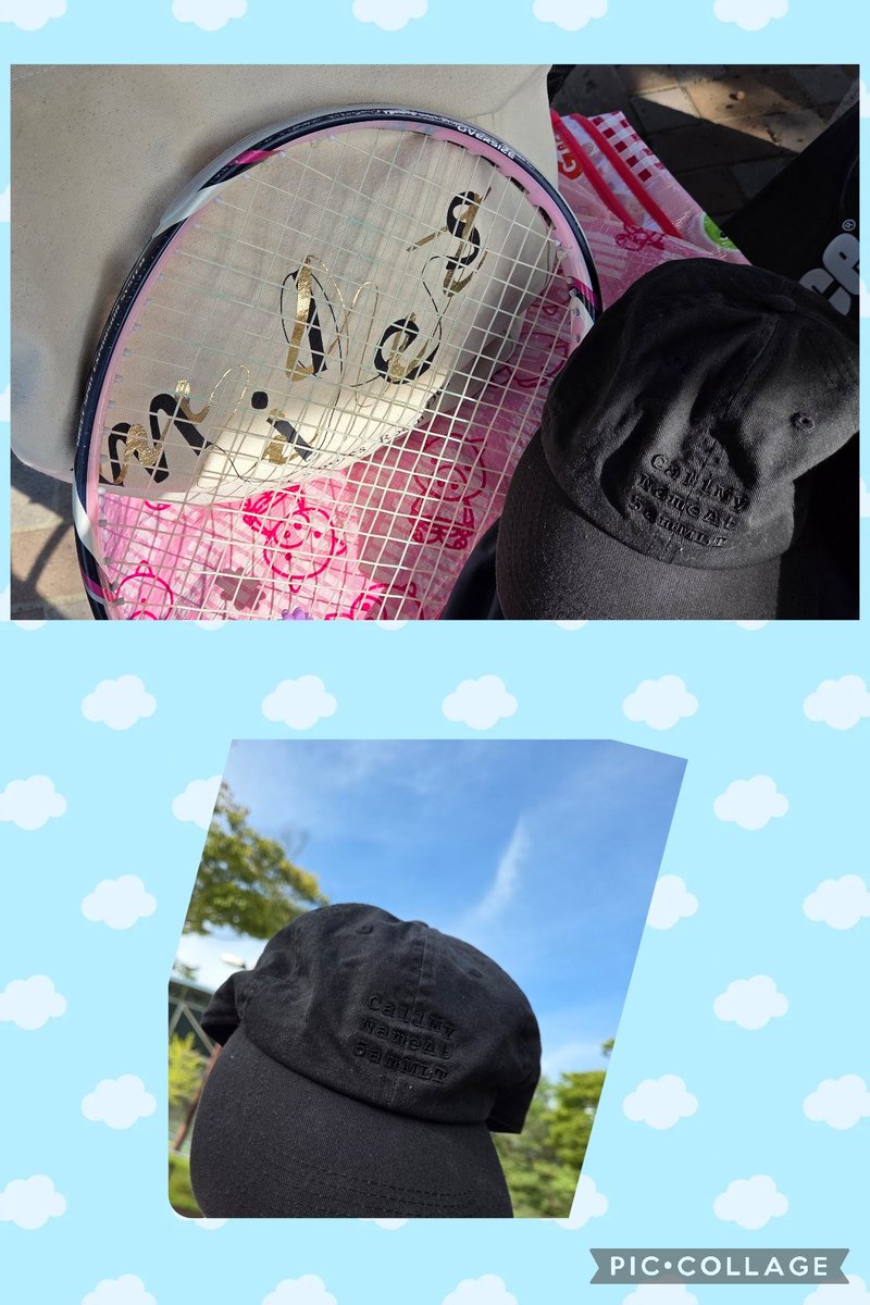 littlemer07's tweet photo. 絶好の🎾日和☀
2-6 6-0 1-6 1-6
勝てません😇皆さん上手👏唯一勝てたゲームは40オール4回40-30が2回��接戦💦
最後はボレー側の際どいコースに🥎打ち込んでﾅｲｽｺｰｽ決めれたのは最高に気持ちよかった😁
男性とラリー打ち合いが最高に楽しい！4年連続出れて満足！
miletﾁｬﾝグッズで試合参戦😁💫 https://t.co/UgGdeapiIV