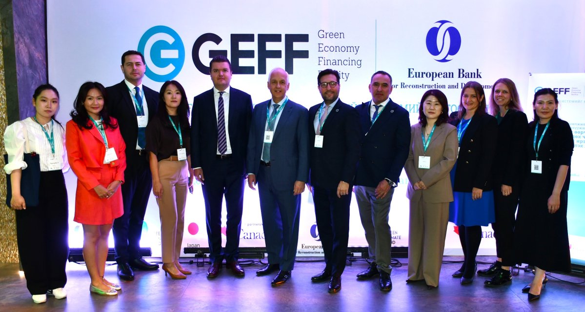 EBRDgreen's tweet photo. We’ve launched our new Greening Financial Systems framework in Mongolia, supporting investments in energy efficiency, renewables, efficient water use, sustainable land management and resource efficiency.

With @theGCF &amp; @CanadaDev under HIPCA. 

https://t.co/4UMaIa5XXg https://t.co/yEiszBJq0B