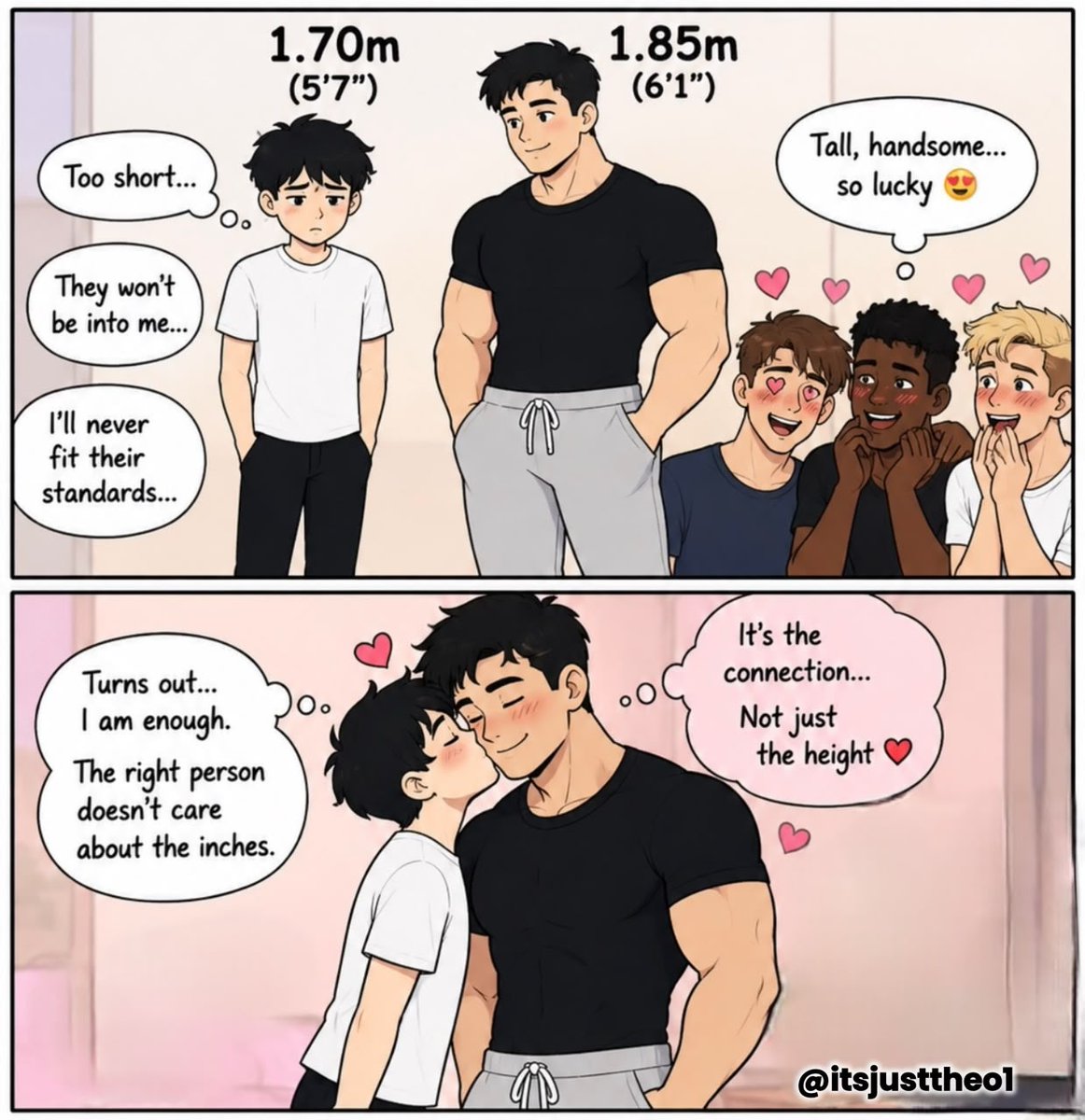 itsjusttheo1's tweet photo. Turned out, Love was never about the height🥹 https://t.co/DiJ7lk7GGO