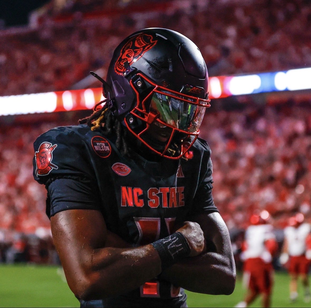 b_asmelash's tweet photo. It’s game day! State is playing Vanderbilt on the road in an ACC–SEC matchup. Laser‑focused! Go Paaaaack! @PackFootball @PackAthletics @NCSUFans @NCState https://t.co/4uVosfXcgt