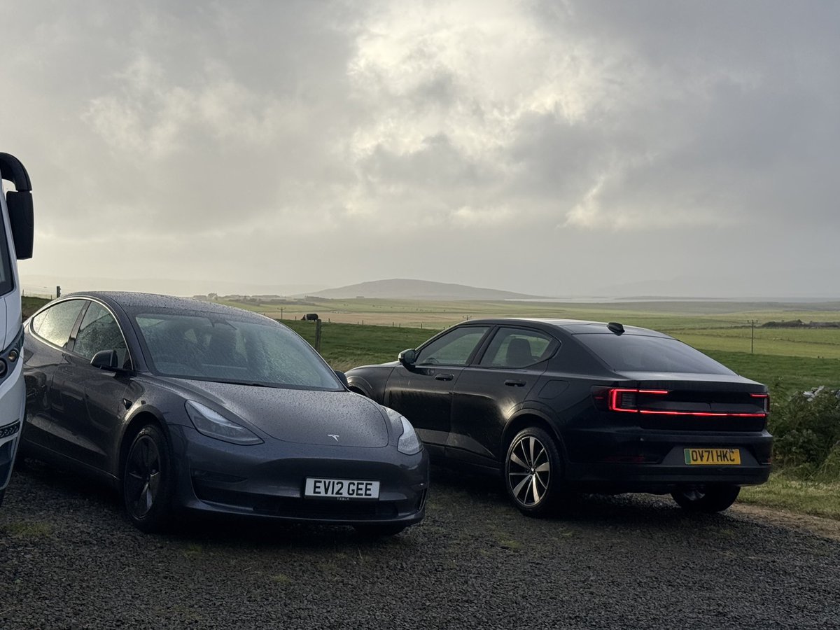 James_charging's tweet photo. @takenocrap69 @BeEV_Charging That’ll be my pit stop coming back from Orkney tomorrow! Love to see it https://t.co/xFE3IOApGF