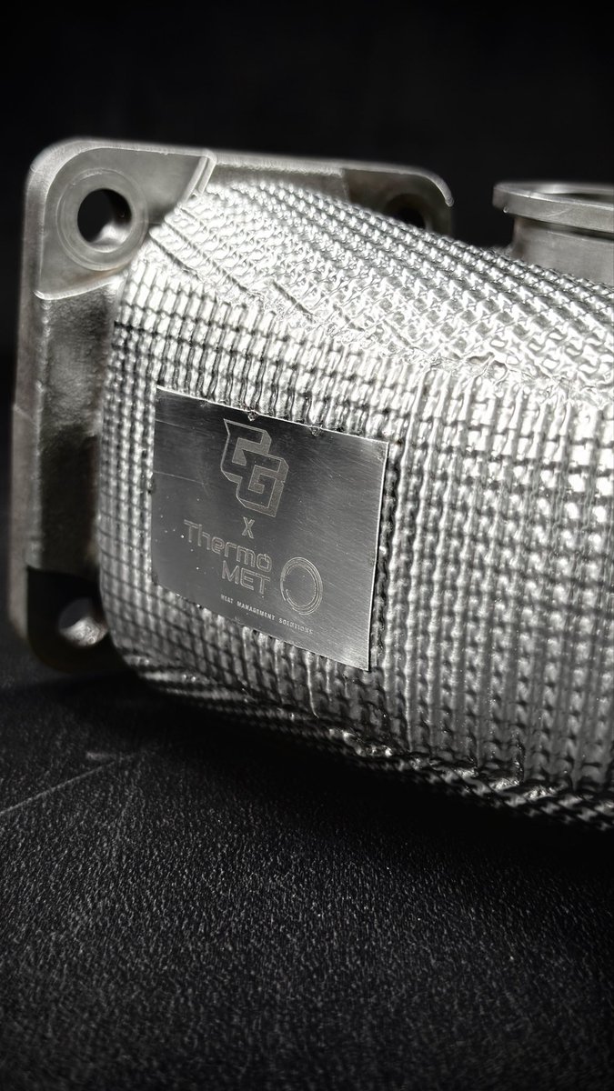 thermometuk's tweet photo. Fully insulated turbo housing for @officially_gassed for his crazy Honda Integra Type-R

#thermomet #officiallygassed #heatmanagement #honda #motorsport https://t.co/yHiP7aGJu8