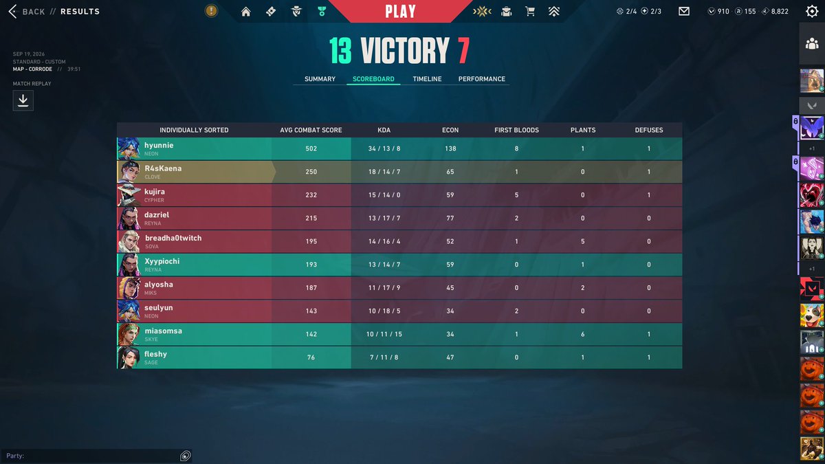kaena_4s's tweet photo. I got my first ever win in leomates custom ueueueue😭
Thanks to my beloved team6 teammates😭
and Special thanks to our coach😭 Really really learned so much இ௰இ
Thanks to @fihnchipz gathered all the leomates together Q_Q
Luv u all <3
#Leomatescustom https://t.co/hPvRou94pn