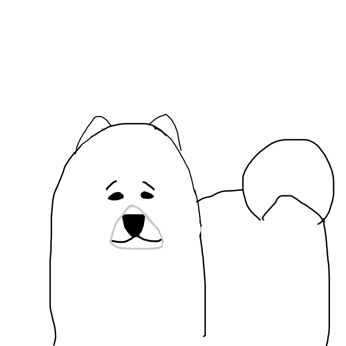 Sed_lxvy's tweet photo. 順調にサモエド上手になっててアツい、このまま神絵師ルートへレッツゴー✊😻‼️
↓この絵うますぎ⁉️⁉️⁉️ピカソ超えてアツい✋🤩🤩🤩🤚 https://t.co/838mdCJC7M