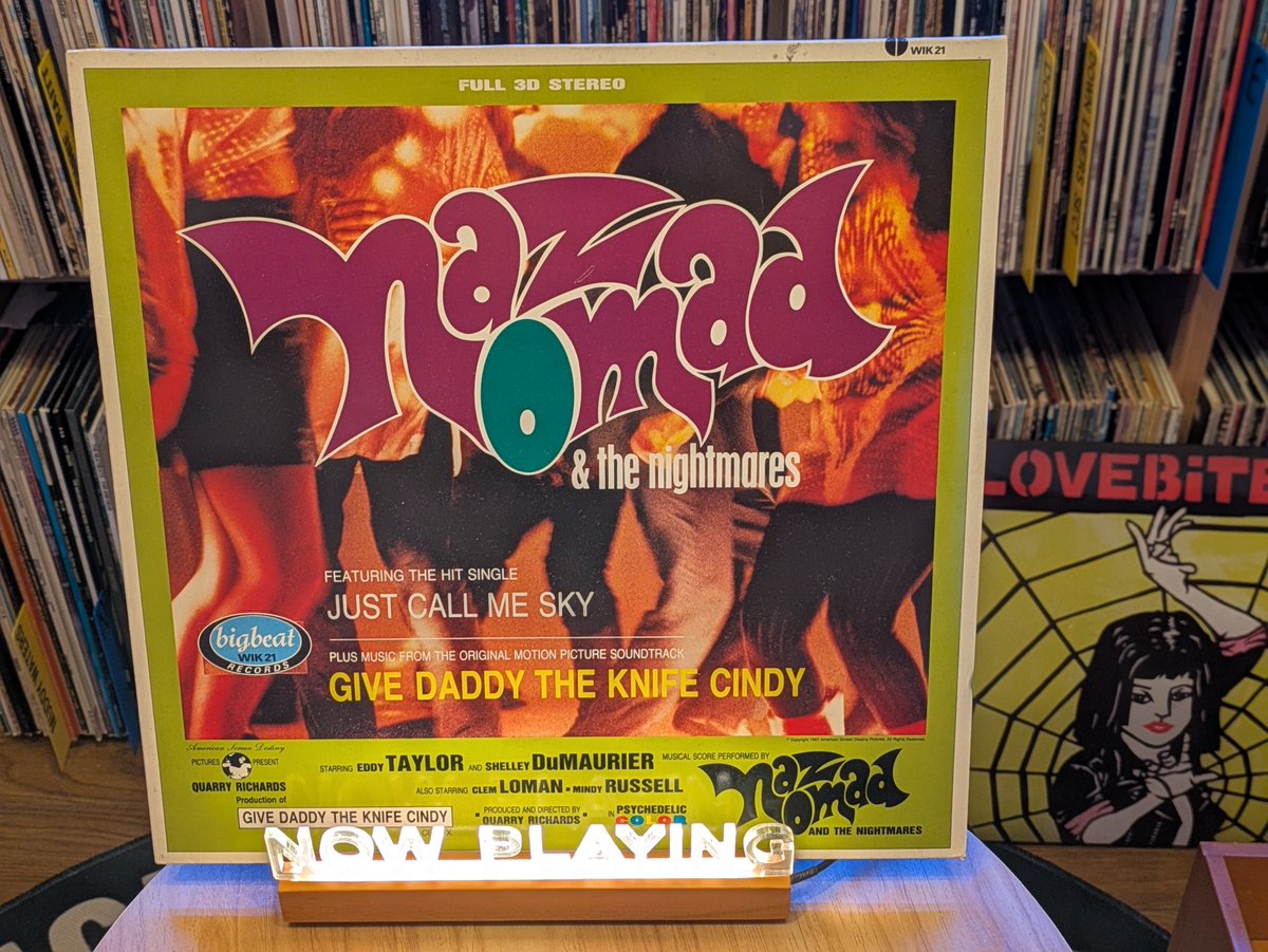 masanjett's tweet photo. 今夜はコチラ
「Naz Nomad & The Nightmares」
#damed #vinylrecords https://t.co/eR9gAlF8zk