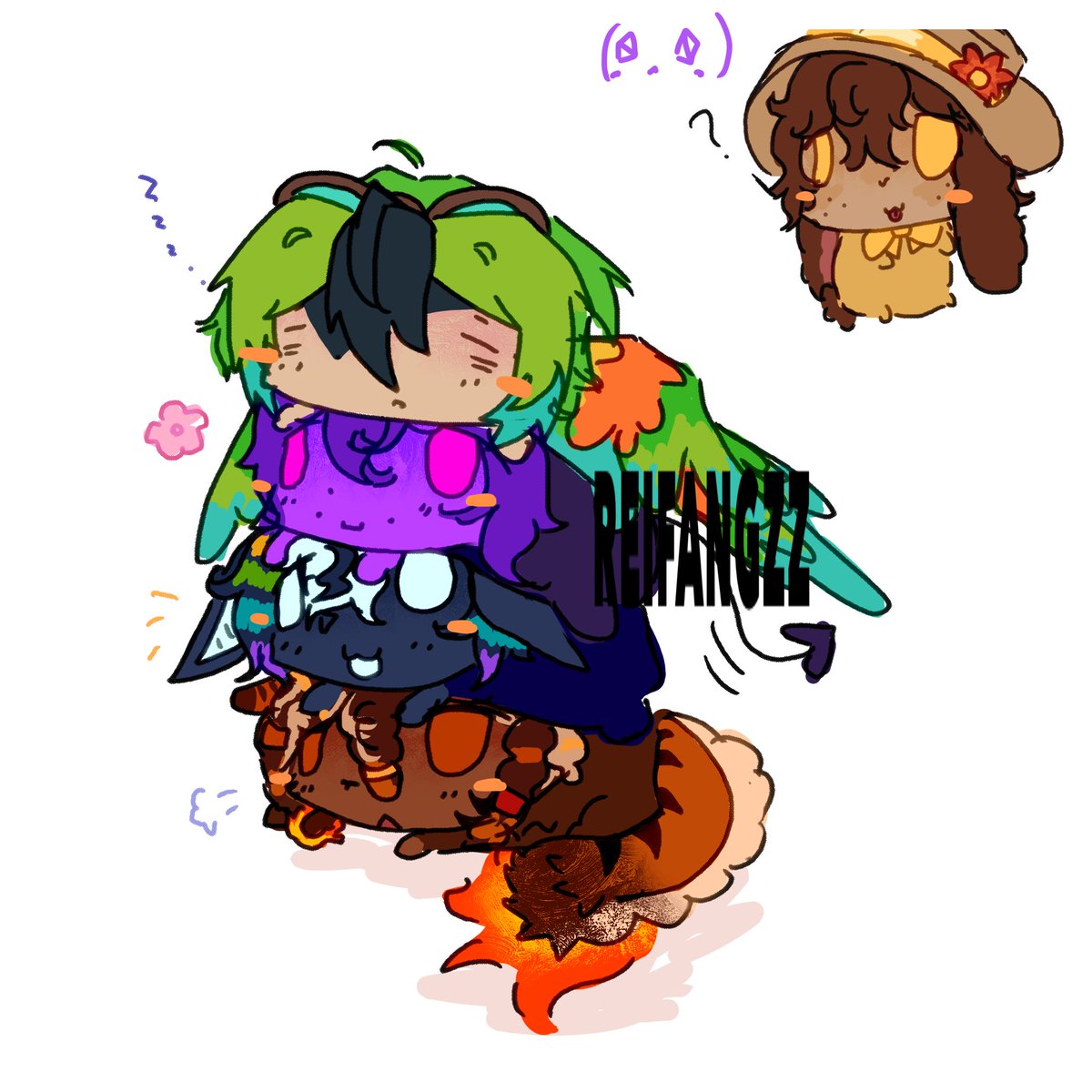 ReiFangzz's tweet photo. #unstableuniverse quartet designs ew ew someone kill them😭😭😭😭 https://t.co/Kl27VvOKWD