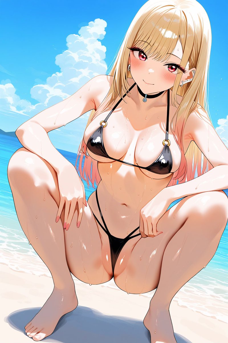 wairo_xyz's tweet photo. 休暇中の海夢ちゃん⛱️                                                                                                                                                                                                                                                                    
　
喜多川海夢 / MarinKitagawa
着せ恋 / MyDressUpDarling

SFW illustration. No nudity, no suggestive intent.