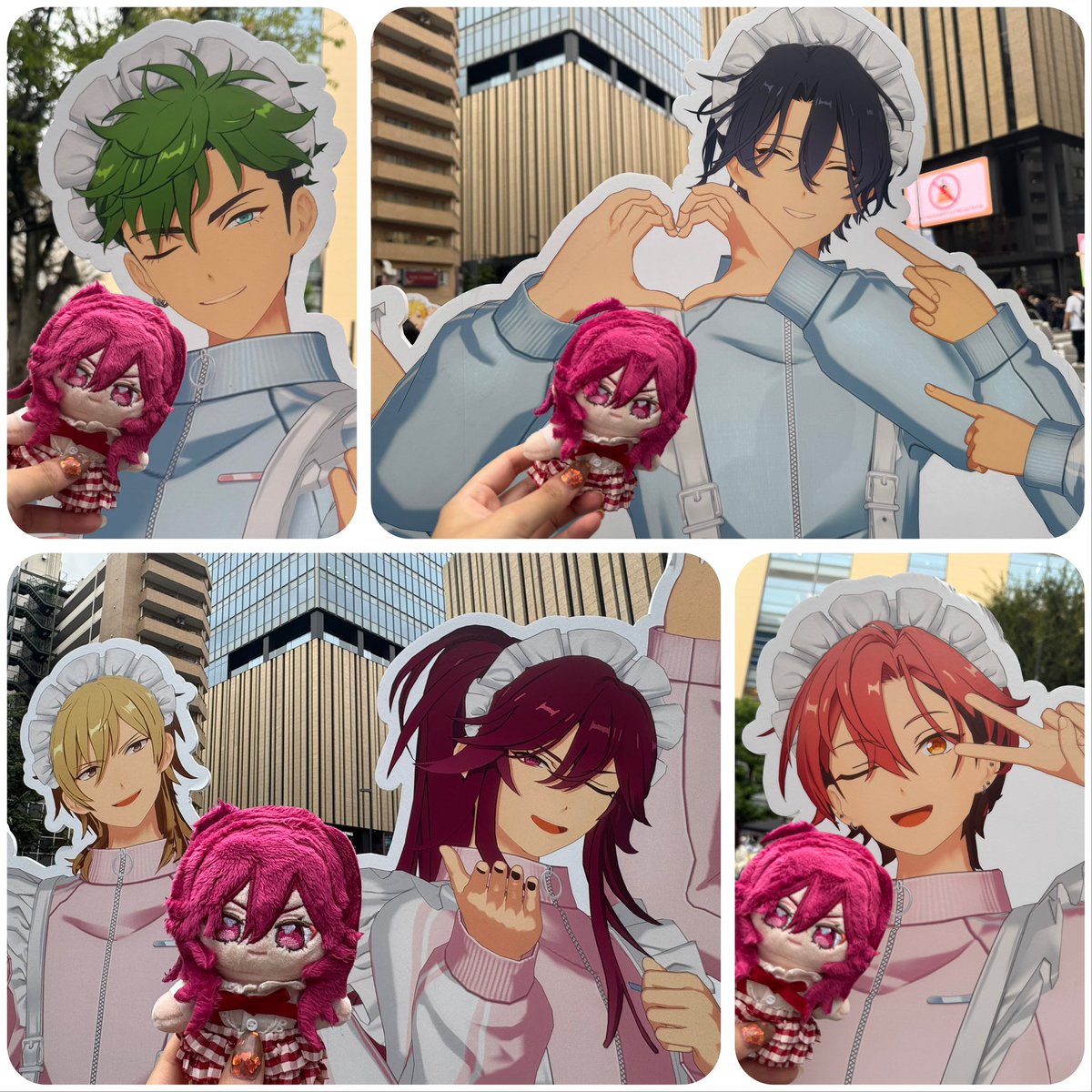 jampoool110203's tweet photo. チトセとしののんがプロメイドすぎてときめいた可愛すぎる🥰スバルとママのおそろっちの♡が可愛かった❣️せなって実はでかいのかも〜とか思ったりした。こはくちゃんの広告も改札通る直前に思い出して撮れた。でかい広告はよい🫶 https://t.co/oL44vO1tIC