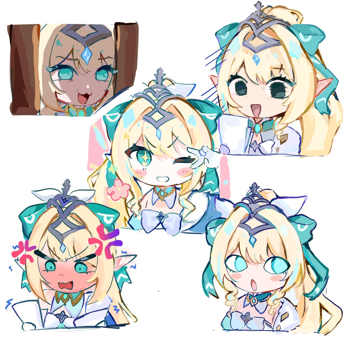 sku_rmch1's tweet photo. #原神　#ヴェスナ
ヴェスナちゃんいろんな表情あってかわいい…！ https://t.co/pKZkHbHP4n