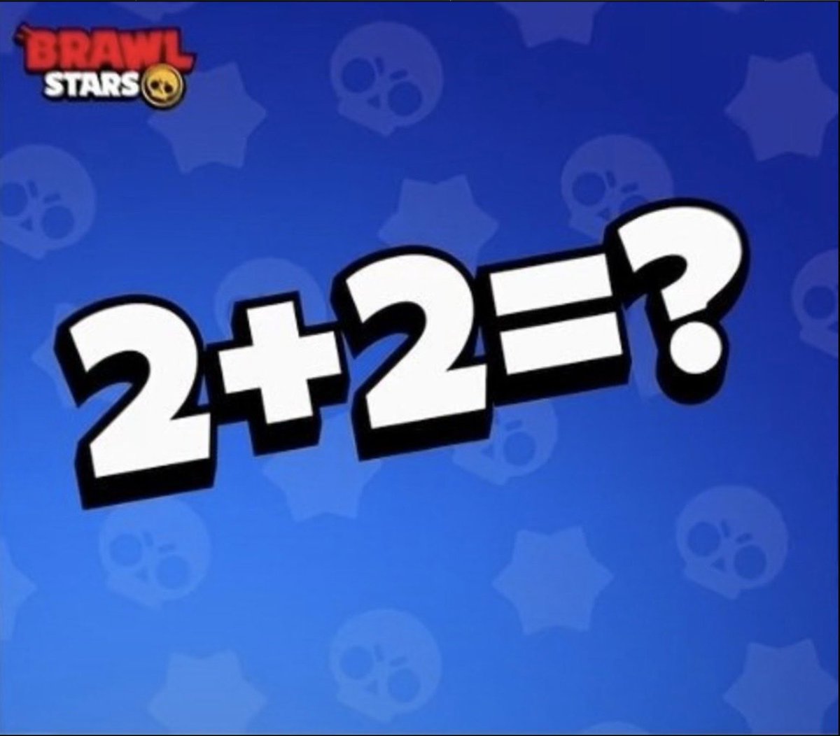 ItsNoahPZ's tweet photo. @BrawlStars Answer: 2+2 = 4
#BrawlStars
#Duolingo https://t.co/9SAv6nv59I