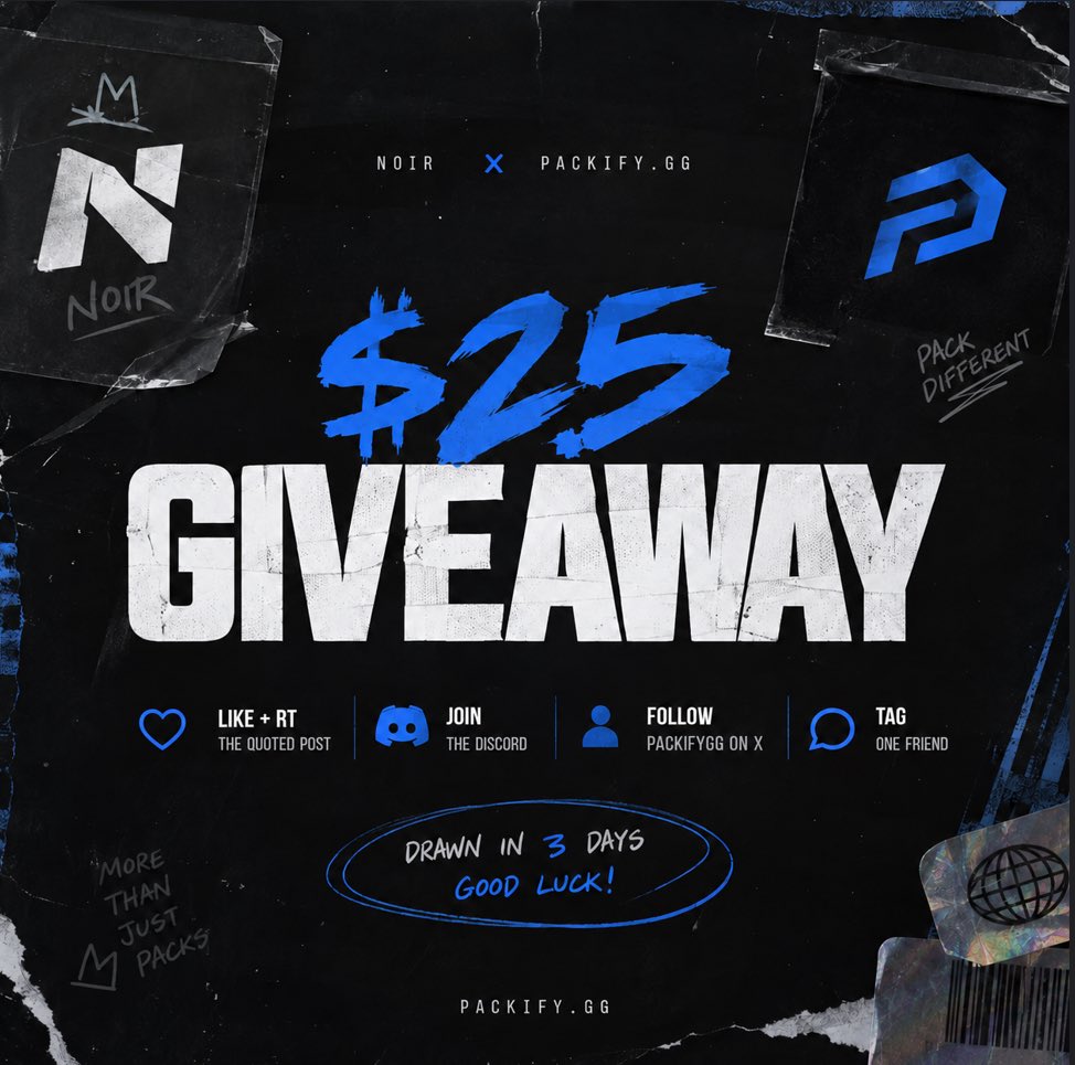 ifwnoir's tweet photo. $25 in $SOL

follow @Packifygg 🔔
join the Discord and tag a friend.

https://t.co/mMxQhiwjYS

comment solana addresses. | 3 days ⏳ https://t.co/1yucZgs9Kz