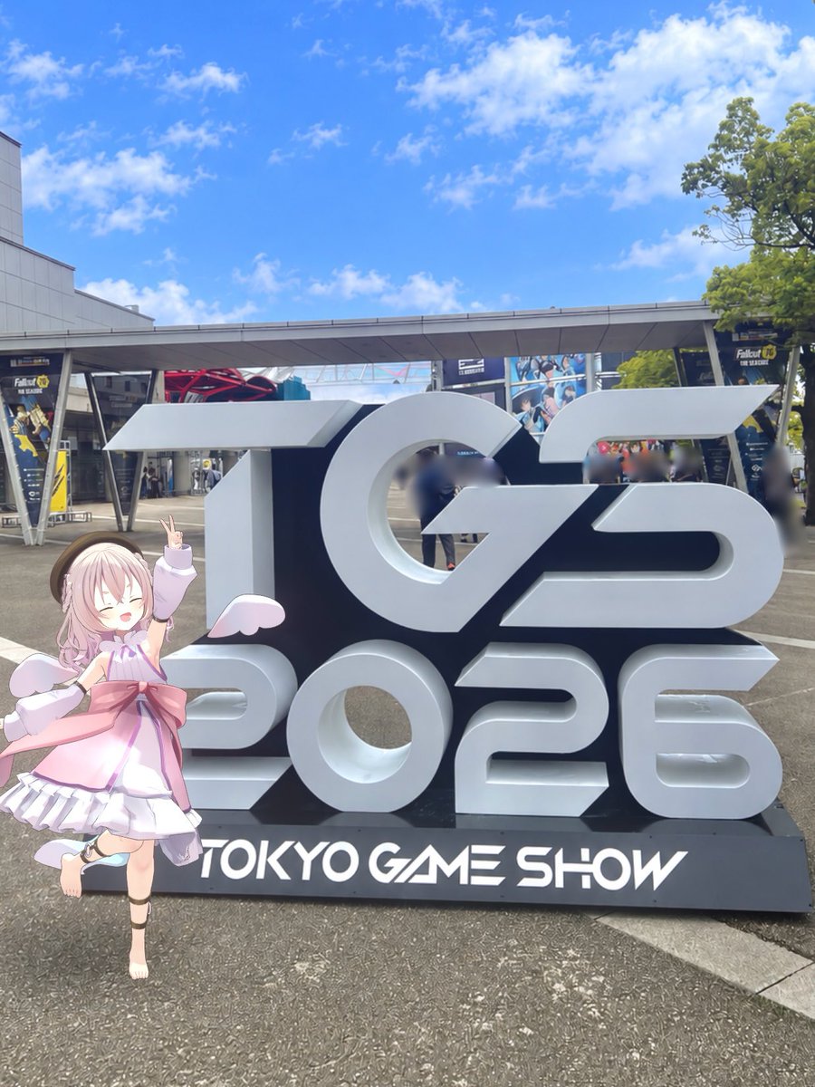riel_momozono's tweet photo. #TGS2026 、マネージャーとビジネスデーにお邪魔してきたのです🍑💫

色んなゲームの今とこれからがぎゅっと詰まった夢のような空間だったのですよ…🕊️💭
お世話になっている企業さんにもしっかりご挨拶できたぞ✨

 CAPCOMさんのブースでは試遊もさせて貰ったので、その様子もまた後日ポストするのです！🕊️🎉