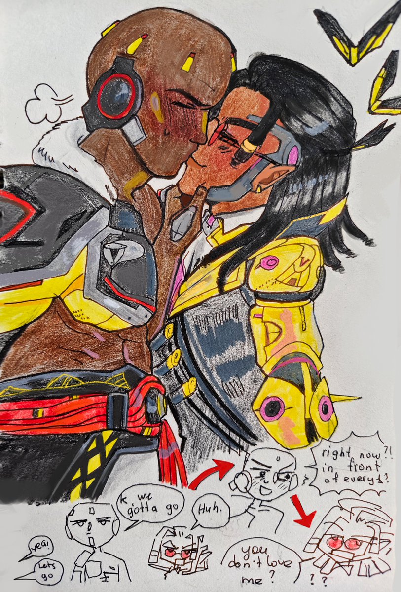 gukkichi's tweet photo. I LOVE YAOI!!!!!!!
#doctrine #dogmat #doomfist #doomtrine #overwatch https://t.co/ib5cQd3J1X