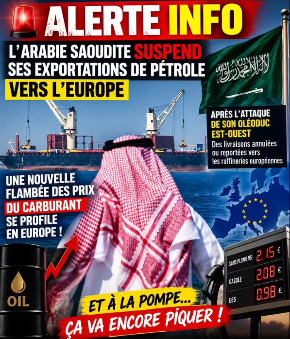 PhilsudOuest's tweet photo. Et pendant ce temps, votre portefeuille regarde la station-service en se demandant :
« On vient vraiment faire le plein… ou on demande un crédit ? »
#Pétrole #Carburant #ArabieSaoudite #Europe #PrixDuCarburant https://t.co/K9PyAuPzBN