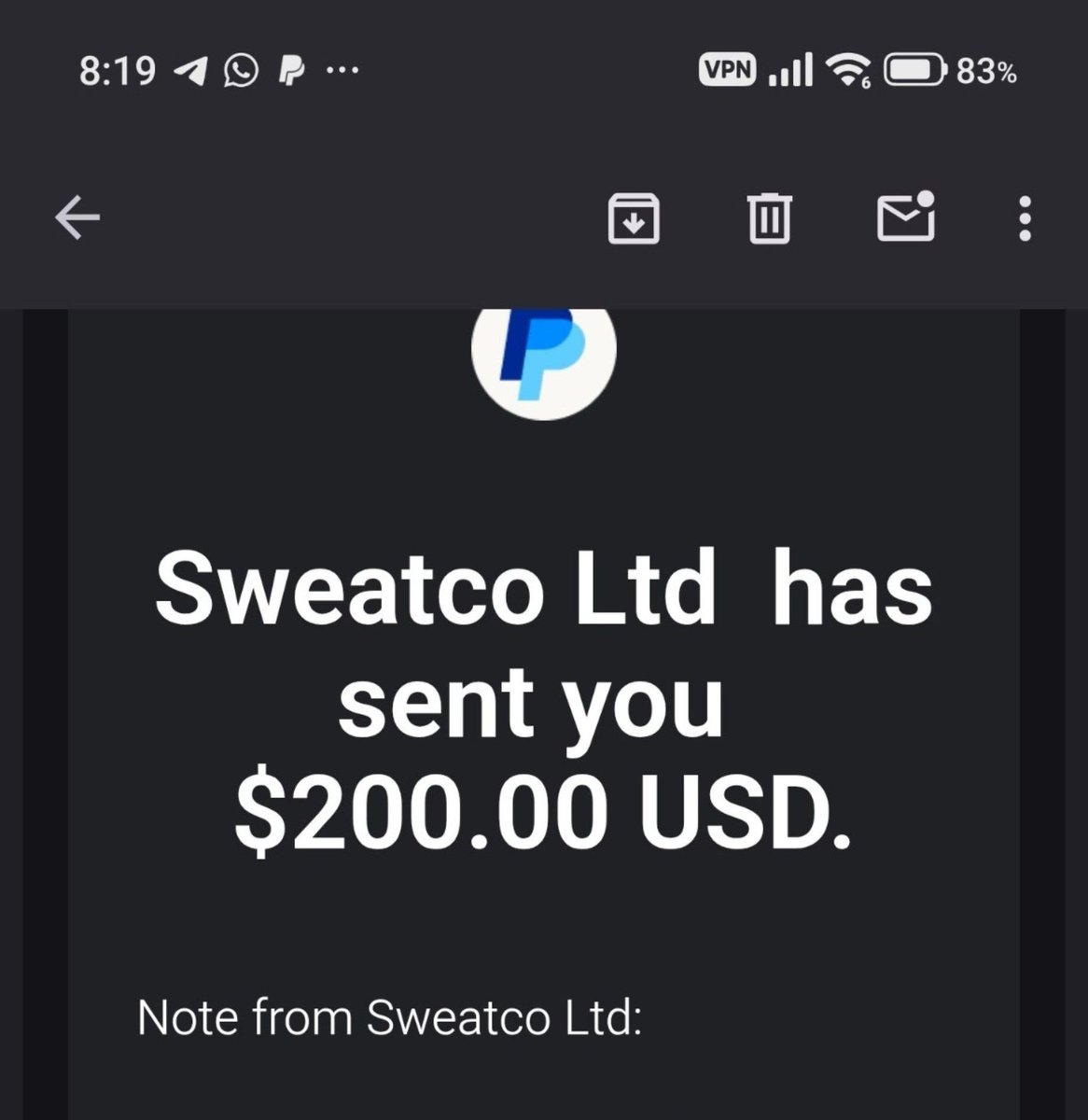 MrKimmKE's tweet photo. Make $100+ weekly by walking and get paid on sweatcoin app 

0/ Download a free VPN Windscribe/Panda 

1/ Connect your proxy/VPN to US servers 

2/ Click this link https://t.co/KOfQj6l3qW
 
3/ Download app and register with your email 

Start walking, get paid for each step. https://t.co/fAxUTffVYX