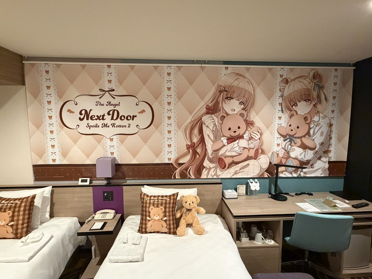 shimofreedm's tweet photo. お隣の天使様にいつの間にか駄目人間にされていた件 コンセプトルームに宿泊しに来た✨
可愛いすぎてヤバイ😍
#お隣の天使様 https://t.co/GY0P4ADsDX
