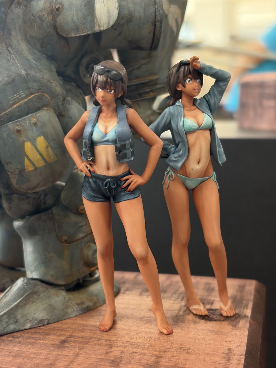 tanuban's tweet photo. 製作者様のお名前は「イクラクン」様です、油彩筆塗りの凄腕モデラーさんです https://t.co/AmoOxgSPh8