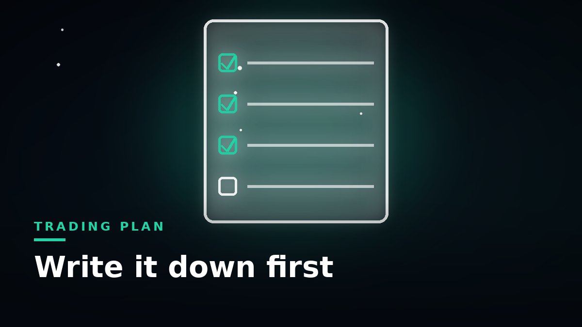 sah_menz's tweet photo. Trading plan > trading feelings. Write down your entry, stop, and target BEFORE you enter. Future you will thank present you.
#Forex #TradingPlan #RiskManagement #FX #SahMenz https://t.co/P6OFhich24