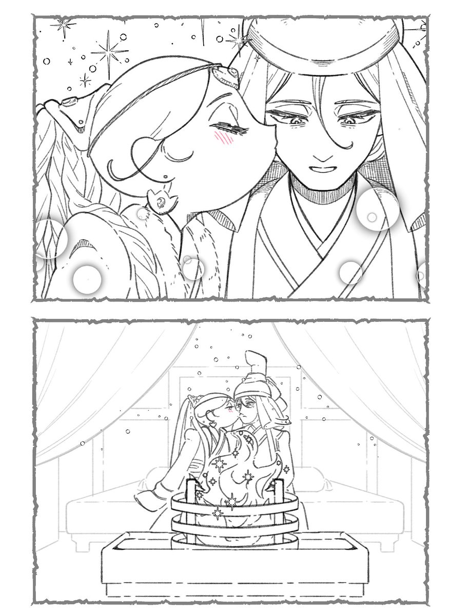 51__41's tweet photo. boramoge first kiss 4/?? https://t.co/7xB0qIKobl
