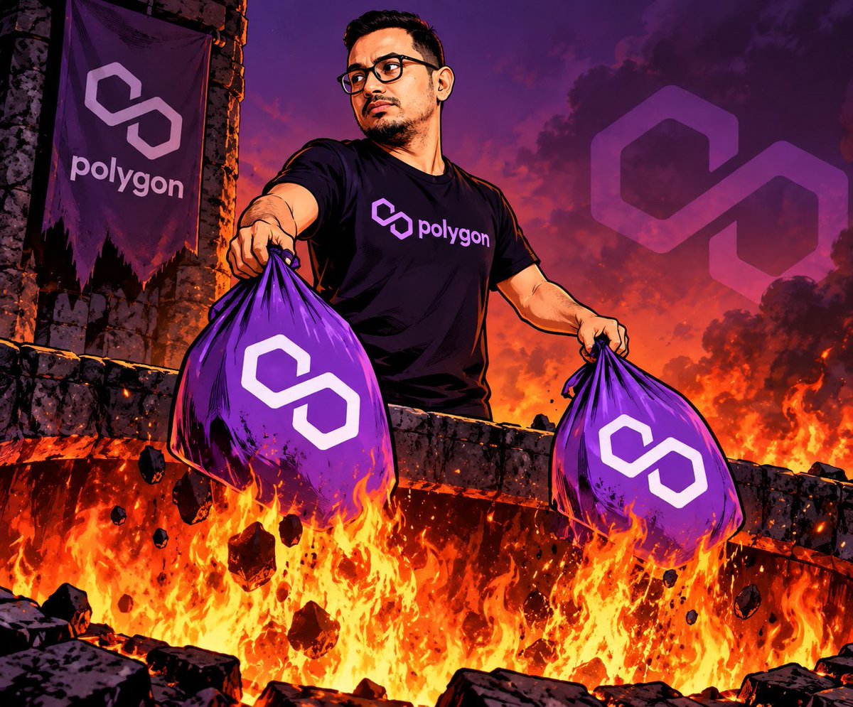 Cryptosnippe's tweet photo. $POL is waking up. 

@0xPolygon has spent 2026 rebuilding serious global payment infrastructure.

 5,000 TPS capacity

@Revolut EURR live

 bank transfers across 180+ countries

100 MILLION $POL burn prepared with quarterly burns set to 

This gonna be explosive 🧨🧨🧨 https://t.co/5FCSeMPA40