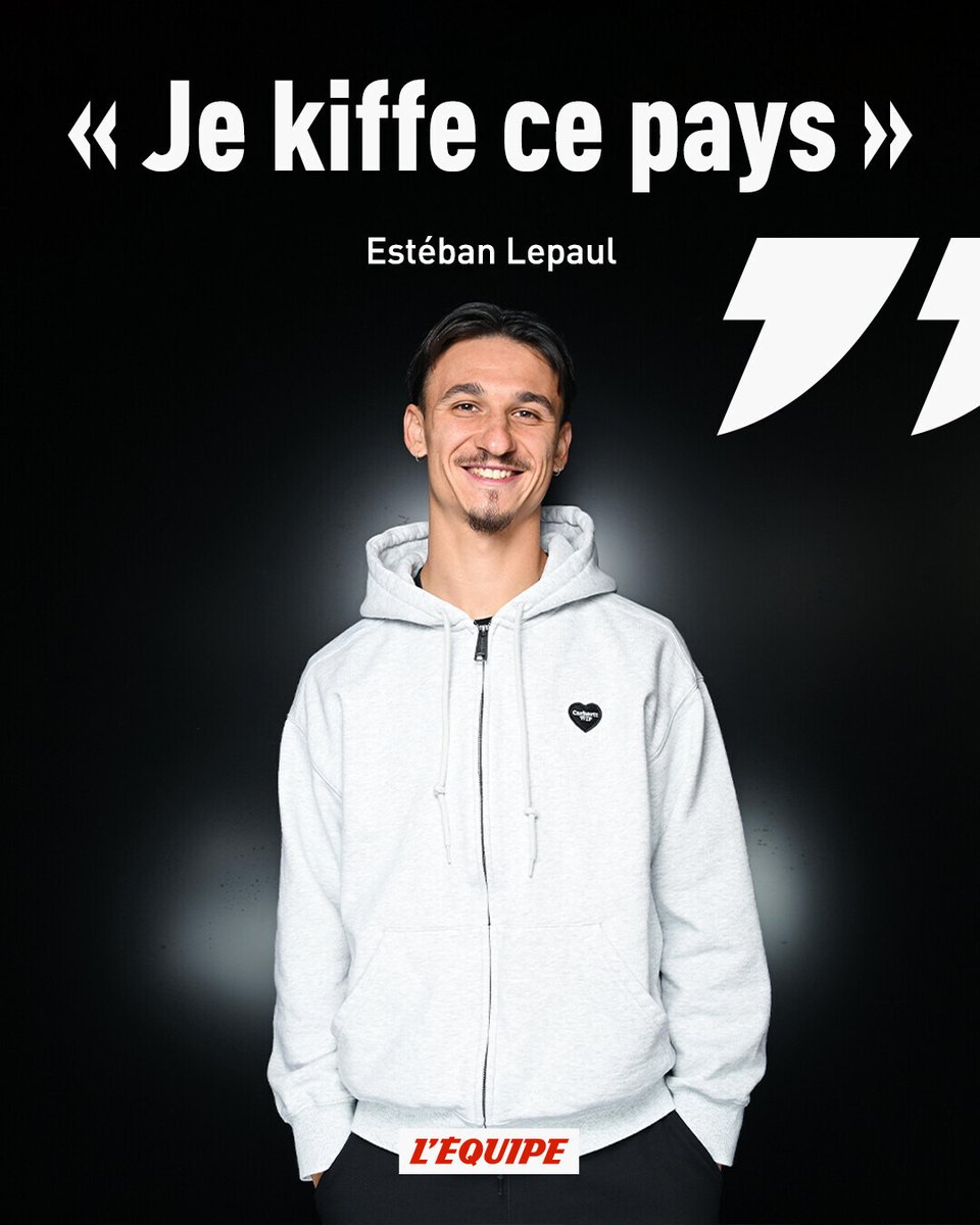 lequipe's tweet photo. Estéban Lepaul appelé pour la première fois en équipe de France par Zinédine Zidane > https://t.co/hXyYMmLKLm https://t.co/pw8YFvc7u9