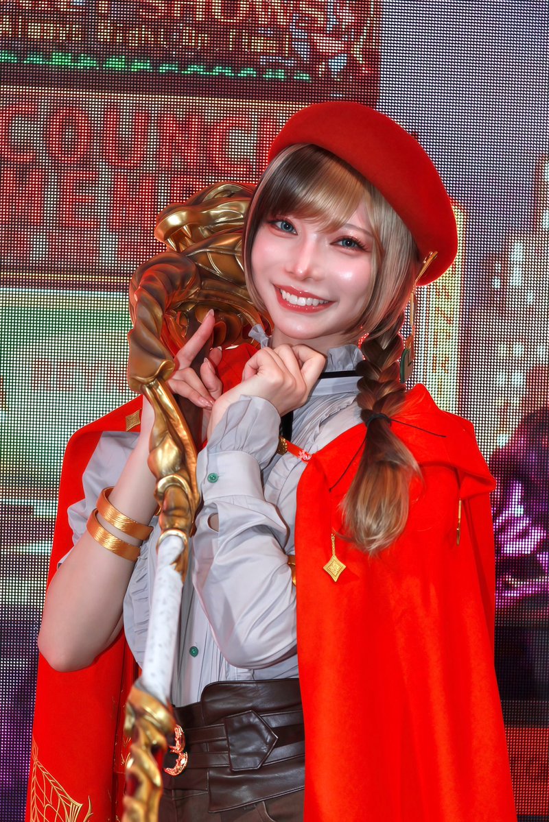 3107dayo's tweet photo. ❤️🧡❤️🧡
#RhapsodyinScarlet
#ラプスカ
#tgs2026
#米倉みゆ https://t.co/0lmCSaMUYI