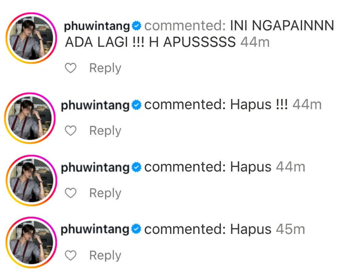 pphuism's tweet photo. okay phuwin, santai-santai. iya heem siap adek https://t.co/TQaBkKSTDT