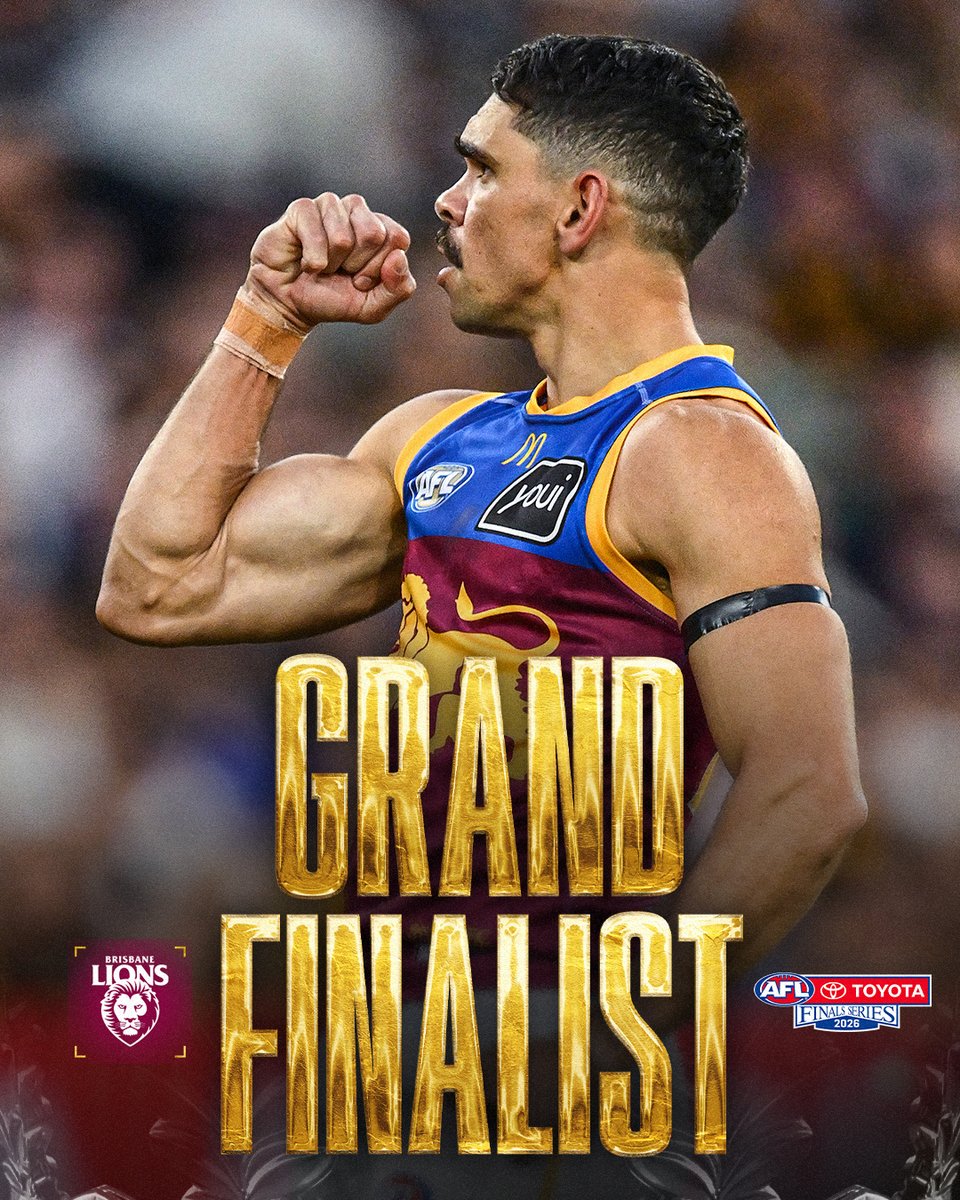 AFL's tweet photo. THE THREE-PEAT IS ON 🏆🏆🏆

#AFLFinals https://t.co/5GvxMrnvtR