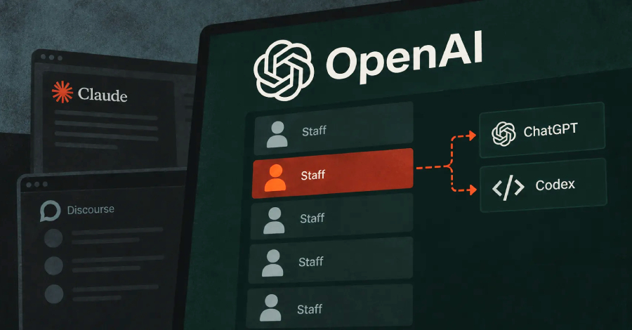 TheHackersNews's tweet photo. ‼️Claude Opus 5 helped three researchers build an image exploit that took over OpenAI's public help forum server.

A flaw in OpenAI's own login then let them take over staff ChatGPT/Codex accounts and reach an internal code repo — in under 72 hours.

Here's how the chain worked → https://t.co/vwttyJkl3T
